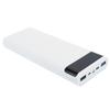Quick Charge Version 8x18650 Power Bank Case USB DIY Kit Shell Battery Holder Charging BoxWhite