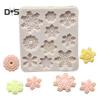 SW Snowflake Epoxy Silicone Mold Chocolate Candy Mold Christmas DIY Baking Tool