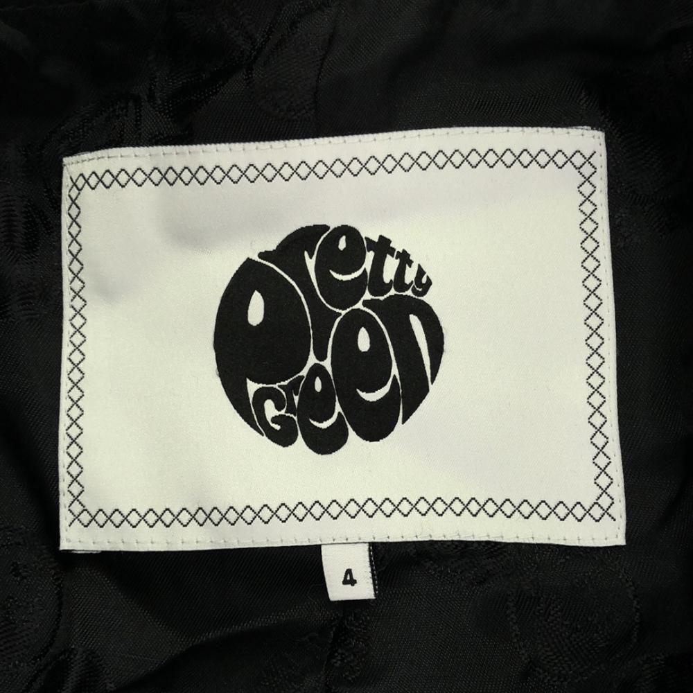 Pretty Green wool blend Chester coat 4 black Men's Used