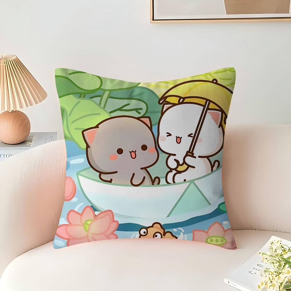 Anime D-Death n-Note Cushion Cover Car Throw Pillow Case For Sofa Car Christmas Gift 40x40cm 45x45cm