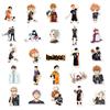 50Pcs Anime Haikyuu!! Stickers For Laptop Suitcase Volleyball Teenager Sticker