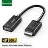 UGREEN 4K HDMI To DisplayPort Male-to-Female Converter Cable for Laptop/PC