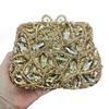 Navy Blue Large Diamond Evening  Clutch Luxury Crystal Weddingg Party Purse Women Prom Minaudiere PhoneClutch Rhinestone Handbag