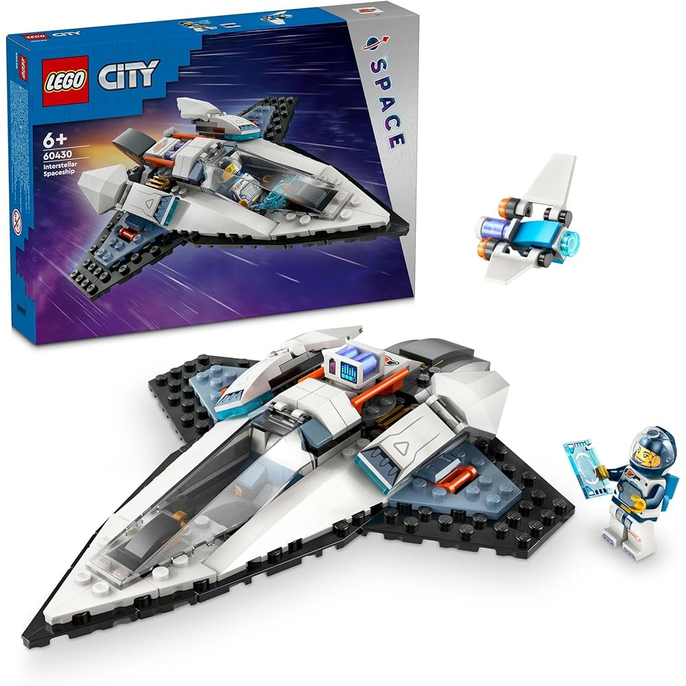

LEGO City Space Travel Ship Building Set Educational Toy for Boys and Girls Ages 6-9 60430