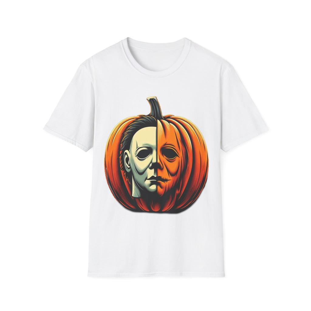 Halloween Harvest: Michael Myers Pumpkin T-Shirt