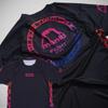 MANTO Defend Yourself BJJ T Shirt Men's Black 3D Print Tees Fight Tops Quick-Dry MMA Training Sportswear Summer Fitness