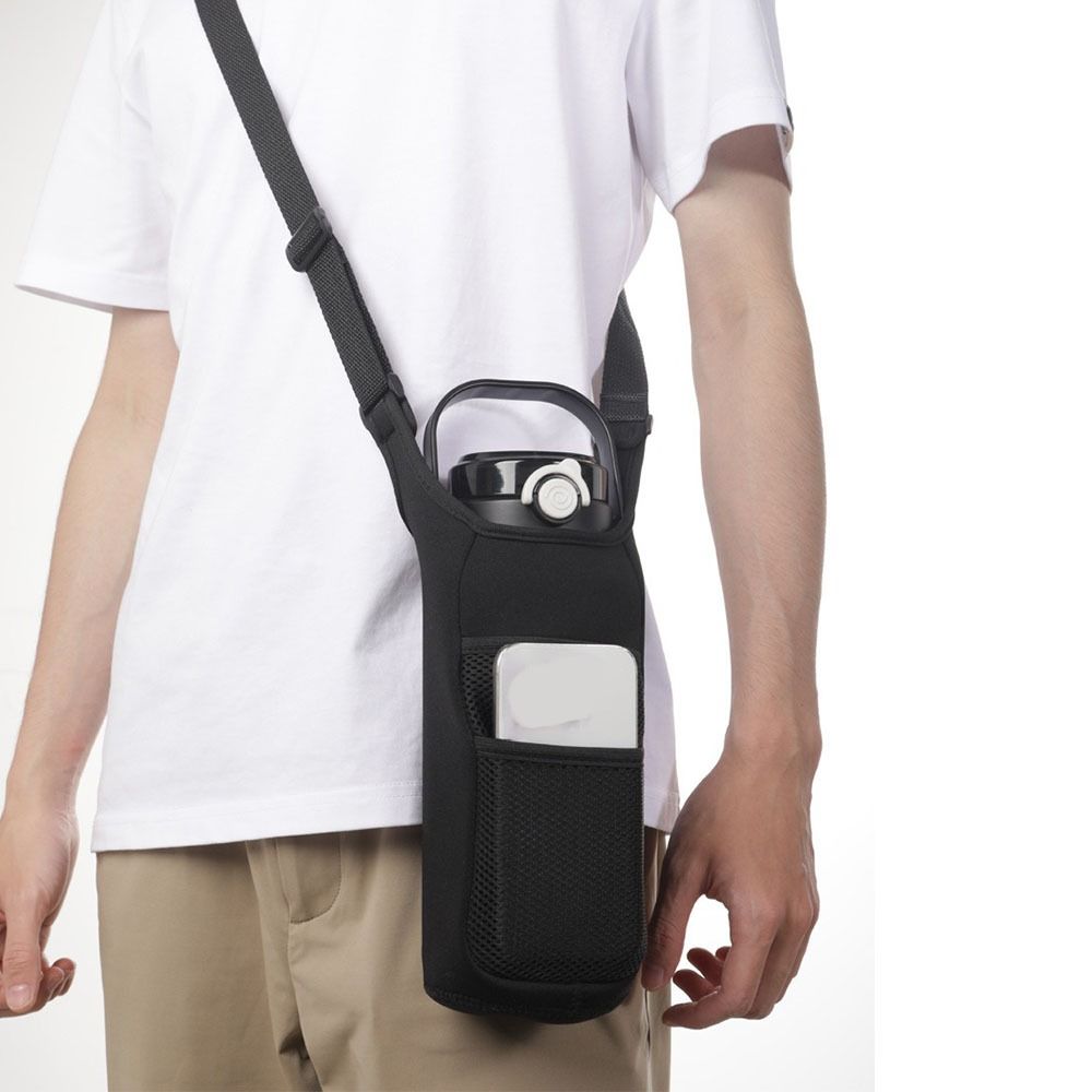 Portable Water Bottle Carrier Bag Waterproof Thermos Cup Sleeve Cup Sleeve Pouch Travel Use