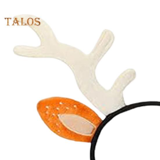 2 Stücke Hirschgeweih Stirnband Weihnachten Cosplay Haar Hoop Erwachsene Realistische Rentier Hörner Ohren Kostüm Haar-accessoire