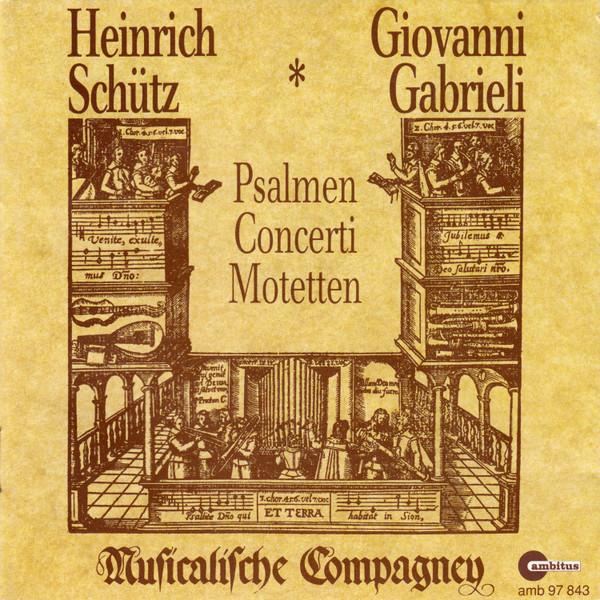 

CD MUSICAL COMPAGNEY (ENSEMBLE), SCHUT - Psalmen Concerti Motetten Domini es AMB97843 ambitus 1985 Germany Classical Used