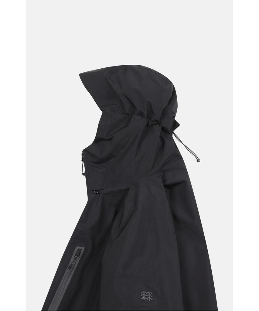 Kolon Sport Men'S Windchaser Gore-Tex Hooded Waterproof Jacket Jwjgx26211Blk