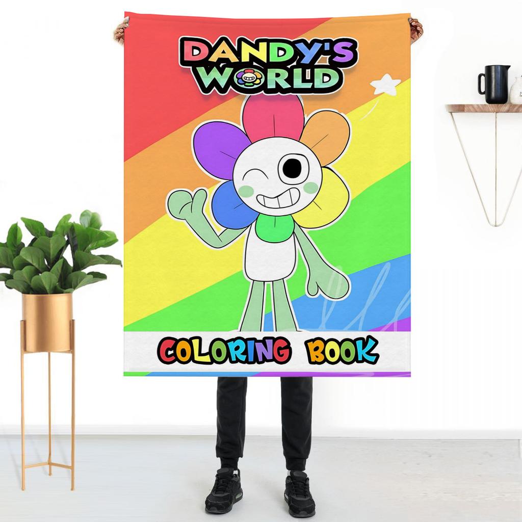 Dandys World Throws Blankets Home and Decoration Sofa Throw Blanket Luxury Bed Knee Custom Anime Fluffy Soft Children's Cute