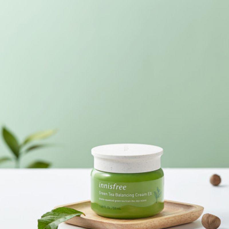 

[Innisfree] Балансирующий крем с зеленым чаем, 50 мл