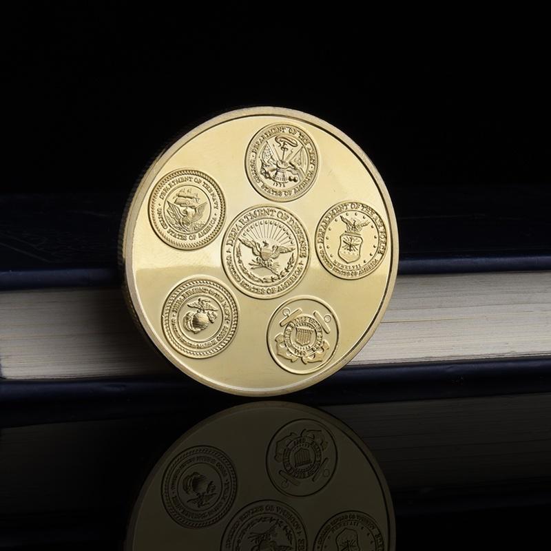 1991 Persian Gulf War Gold Plated Commemorative Coins Souvenir Gifts Buy At A Low Prices On Joom E Commerce Platform