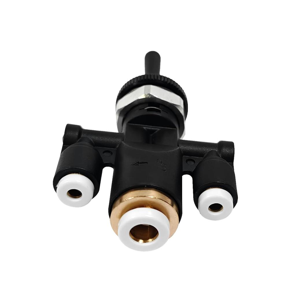 Air Window Toggle Valve Switch 1/4 Fits for Peterbilt 379 & Kenworth Trucks, Replacement 818-0007-000, 8180007000