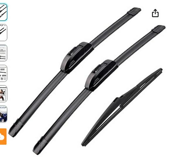 Mazda CX-5/CX-9 Wiper Set: 24", 18", 14"