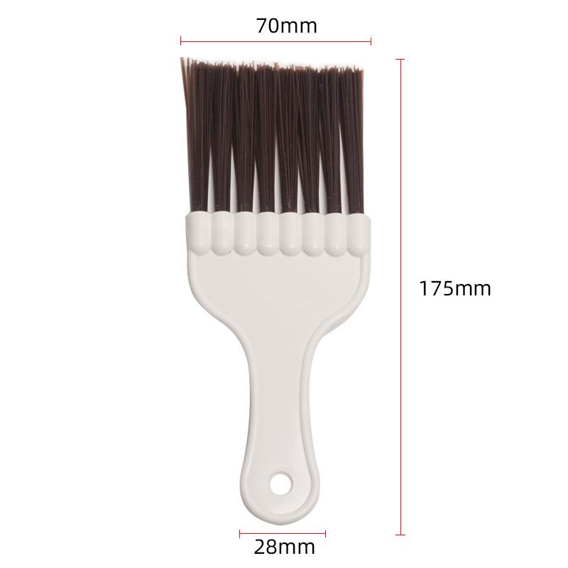 Yunbei Brown Bristle Brush & Fin Comb Cleaning Set