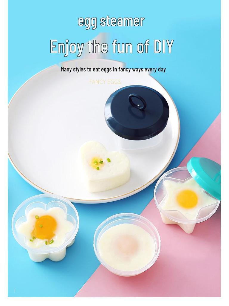 Foremka do gotowania na parze w kształcie serca: Jakość spożywcza, Odporny na ciepło, Nadaje się do użycia w mikrofalówce, Idealny do pokarmów uzupełniających dla niemowląt i małych dzieci.