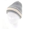 Excellent Knit Cap 05DWI714I007 Logo Cable Knit Gray Wool Mens Used