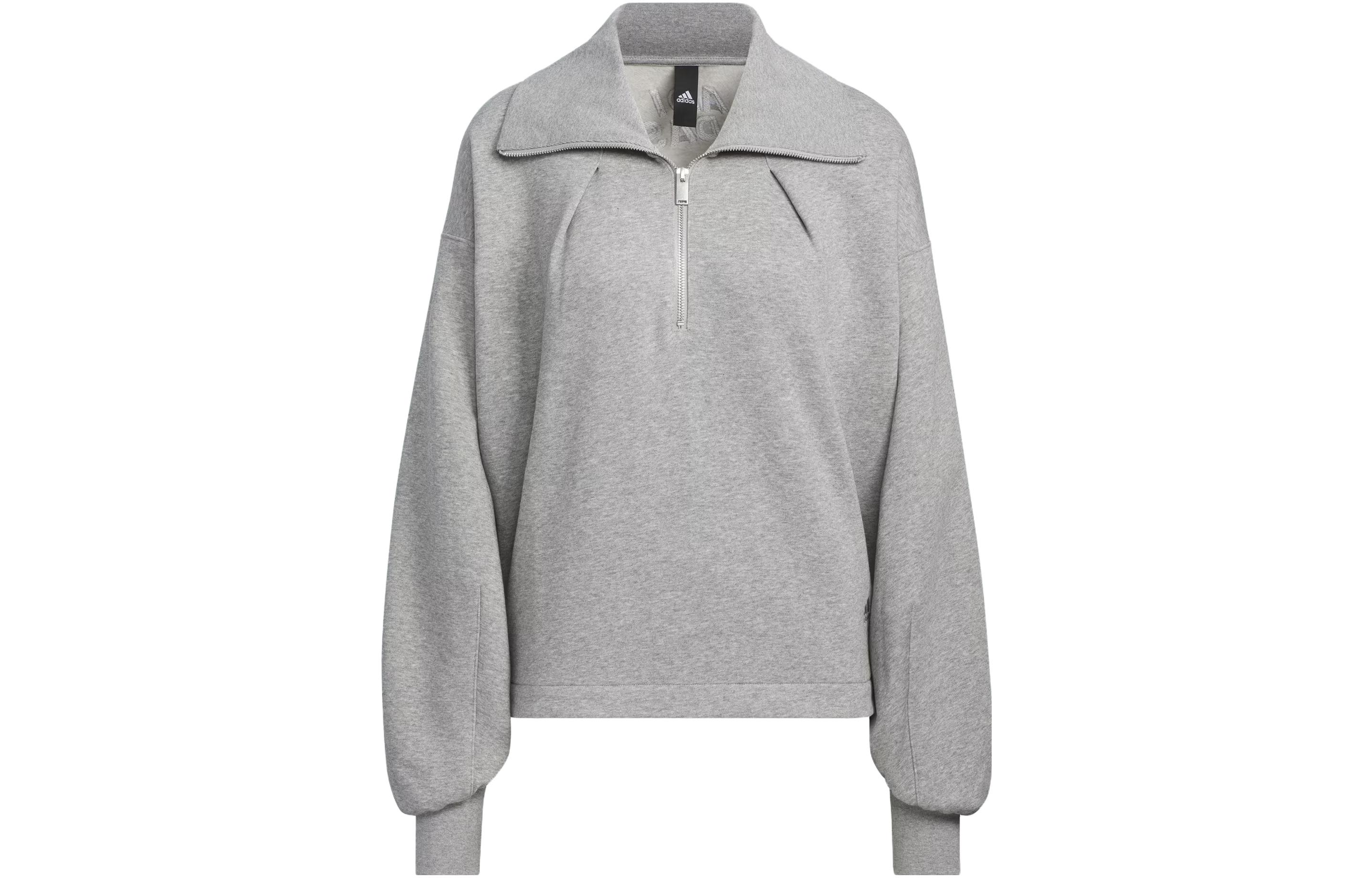 Adidas Jackets Women s Medium Heather Gray Lapel Moderate Other IZ4560 A/M-L