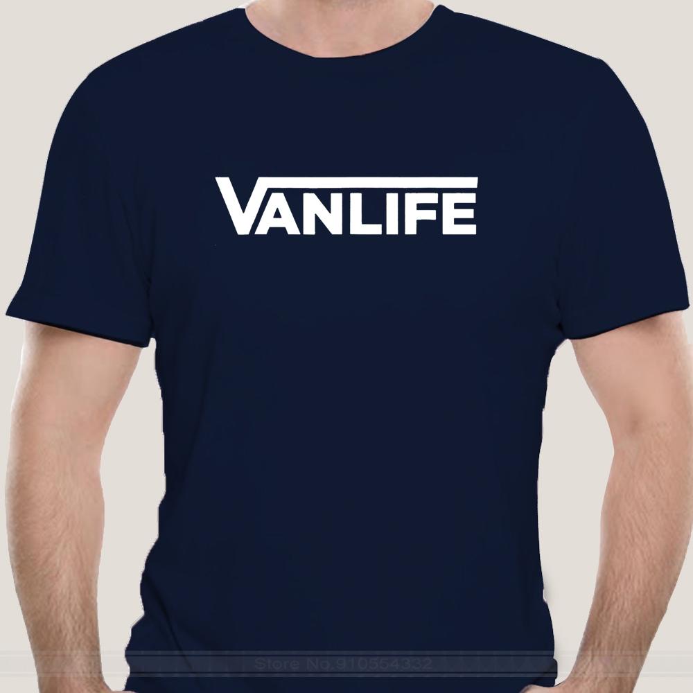 Fashion Men T shirt Vanlife T Shirt Skater Vacation Nomad cotton tshirt men summer fashion tshirt euro size S