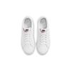 Court Legacy Synthetic Leather Slip Resistant Cushioning Abrasion Resistant Balance Low Top Skateboard Shoes White DA5380-100