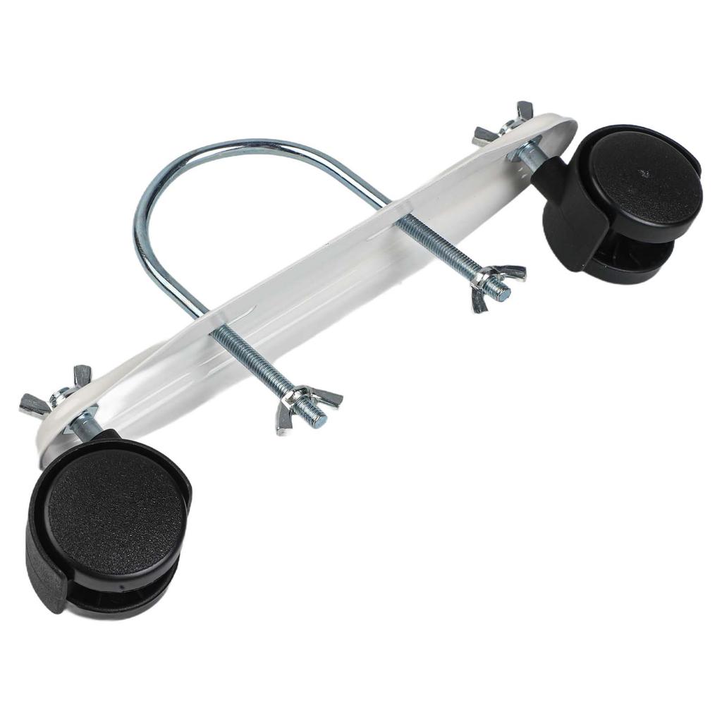 2x Elektrischer Heizkörper Mobiler Rollenhalter Stahlrahmen mit 360-Grad-Drehrollen für mühelose Bewegung