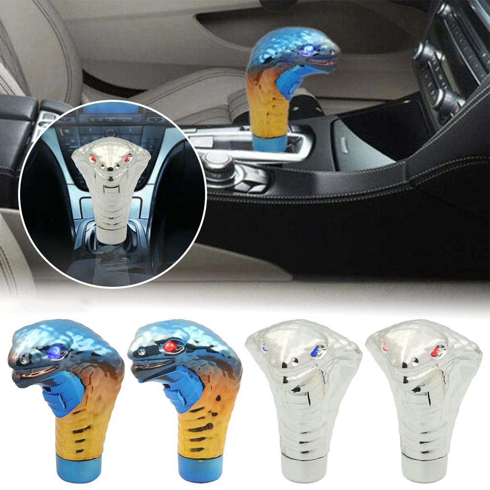 Snake Head Car Modified Gear Knob Lever Handball Multicolor LED Light for Toyota for Hyundai {62}} for {9}} for Etc K2K4