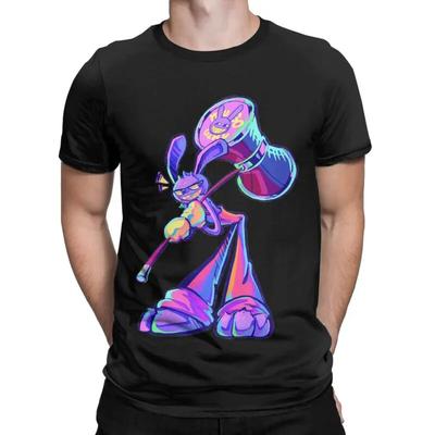 The Amazing Digital Circus TV Series Men's T Shirts Jax and Big Hammer Unique Te Unisex T-Shirt