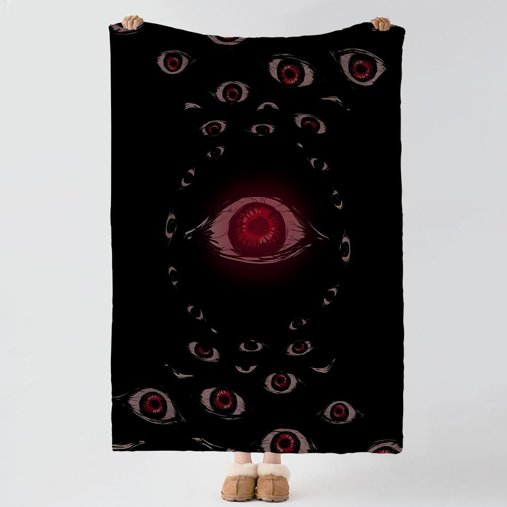 Anime H-Hellsing-g Throw Thick Comfort Flannel Quilt, Multi-scene Use Indoor Outdoor Daily Nap