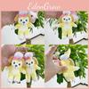 Dog Endearing Plush Chef Figure Cute Keyring For Kids And Adults Decor Backpack
