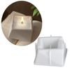 Multipurpose Silicone Faceted Square Planter Mold Geometric Candle Holder Resin Organiser Mould Storage Container Mold