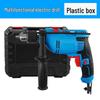 Multifunctional Electric Drill: Handheld 220V Hammer, Screwdriver, Pistol, and Wrench.