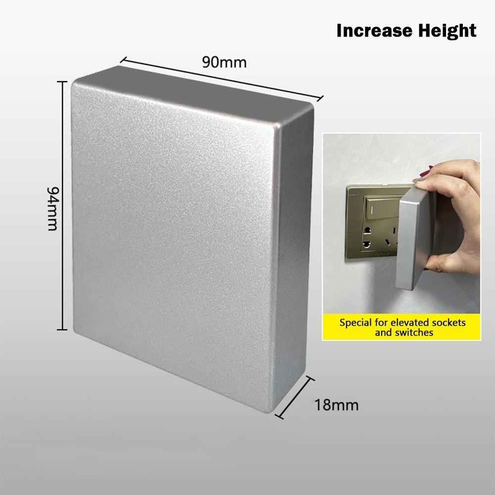 Home Hardware ABS Switch Cover Ultra-thin 86 Type Blank Panel Cover Panel Decor Cover