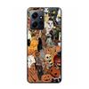 Halloween Fall Art Witch Cat Phone Case For Redmi Note 14 15 Pro 5G 13 12 Pro Plus 11 11T 11E 11S 10 Pro 10S 9 9S Cover Cell Cle