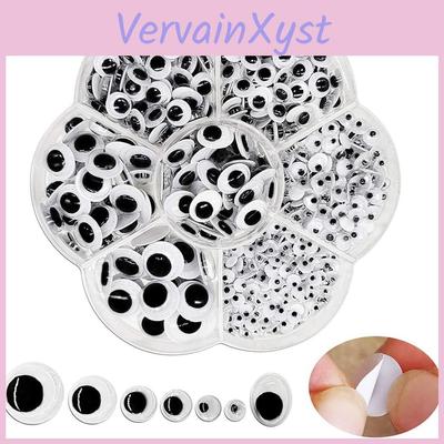 Noblack Mixed Eyes Wiggle With Selfadhesive Diy Scrapbooking Crafts 500 Pieces