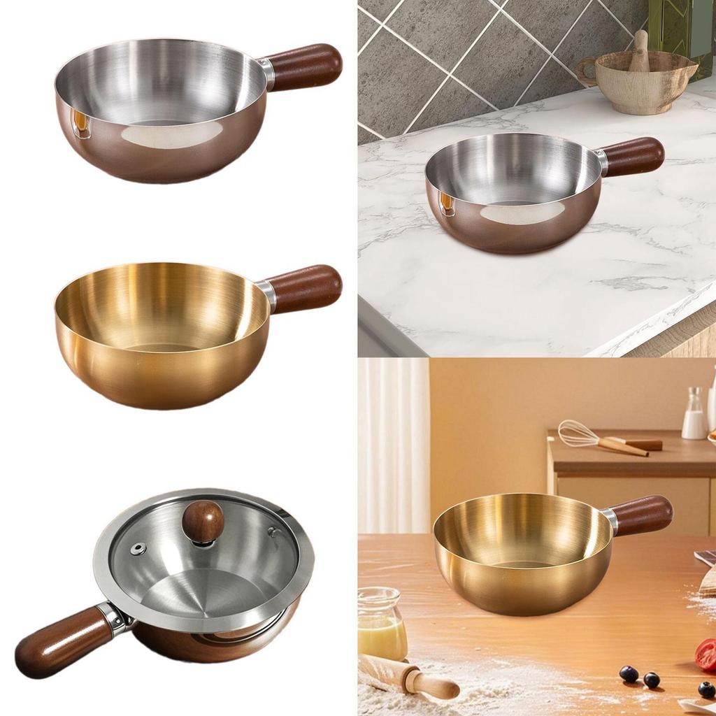 Mini Hot Milk Pot Non Slip for Boiling Kitchen Cookware Mini Sauce Pan