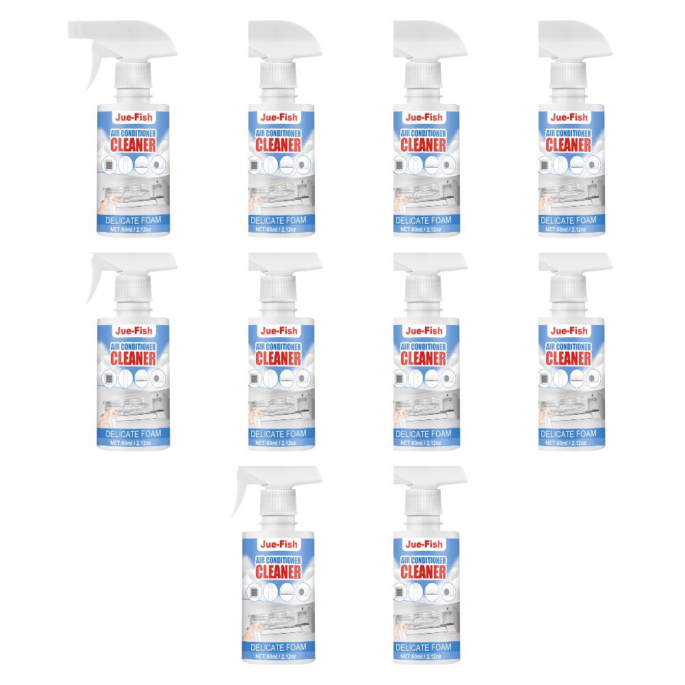 10-1PC Air Conditioner Cleaner Spray Air Filters Bubble Cleaner Spray Multipurpose Home Office 60ml Household 60ml Cleaner Tools