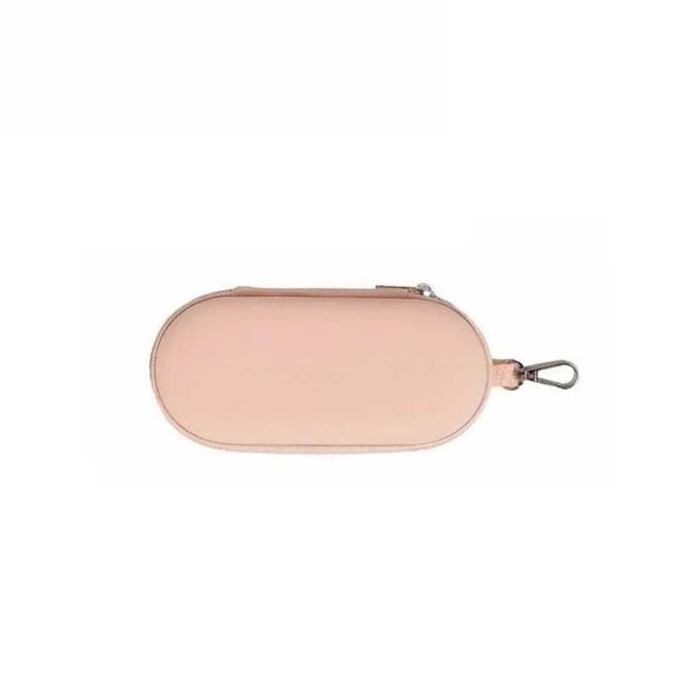 Waterproof PU Sunglasses Case Oval Shape Eyewear Organizer Dual Slot Glasses Pouch Fashion Driver