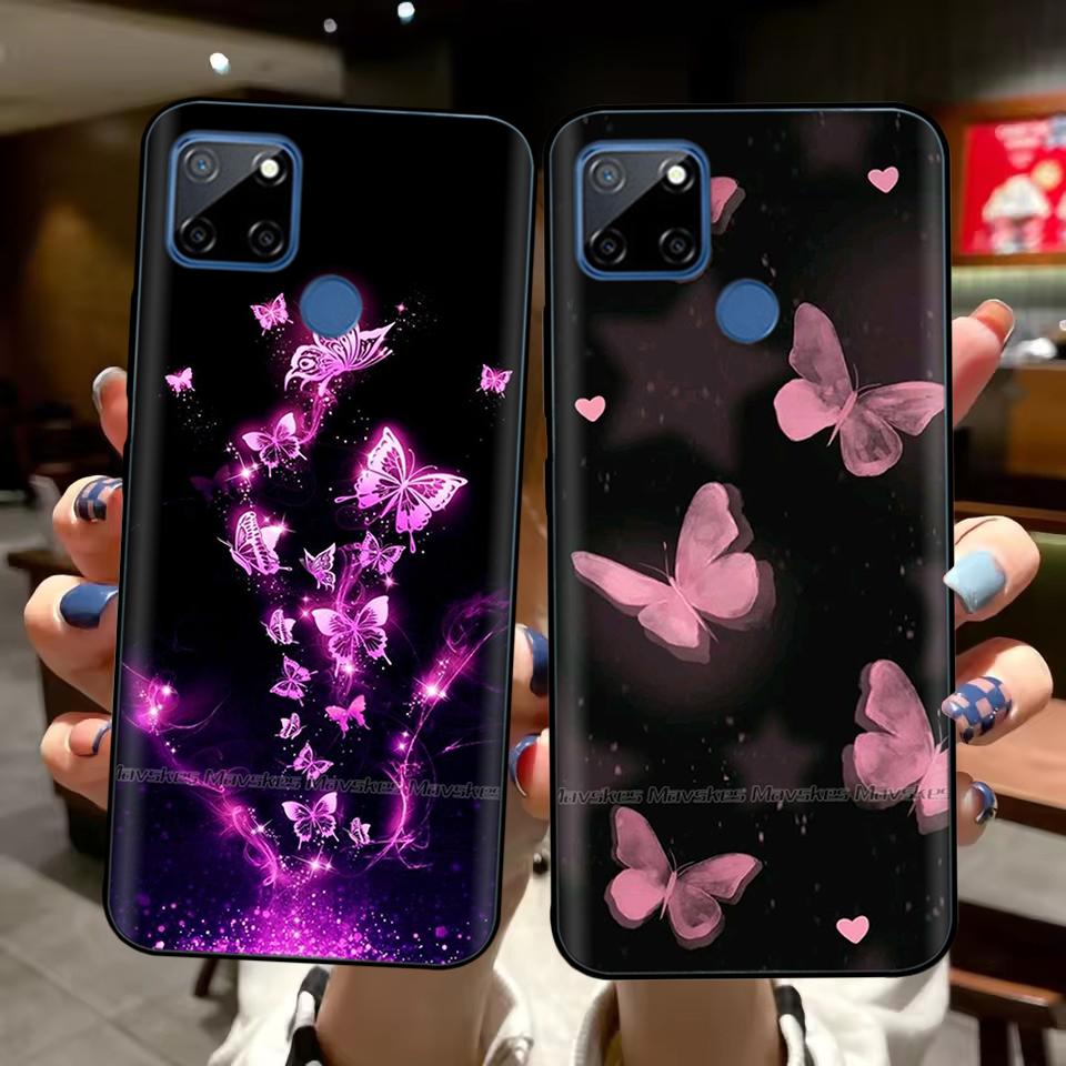 Case For Realme C12 C25 C25s Realme 7i Global Case Cute Soft Silicone TPU Back Cover Realme7i RMX2193 Protective Coque Fundas