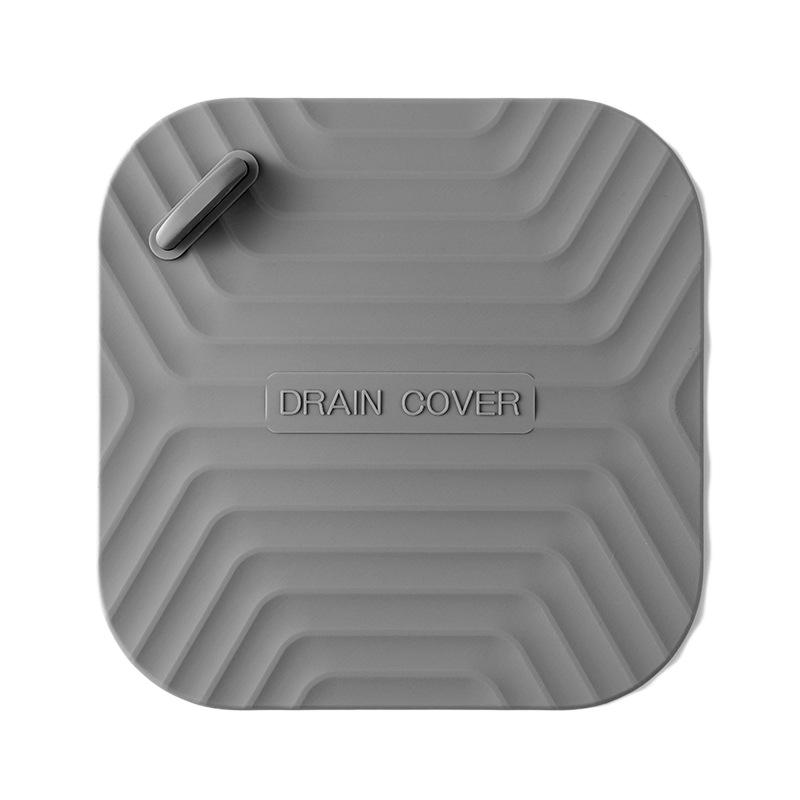 Floor drain deodorant silicone pad toilet sewer anti-odor deodorant artifact bathroom anti-return odor and insect cover artifact