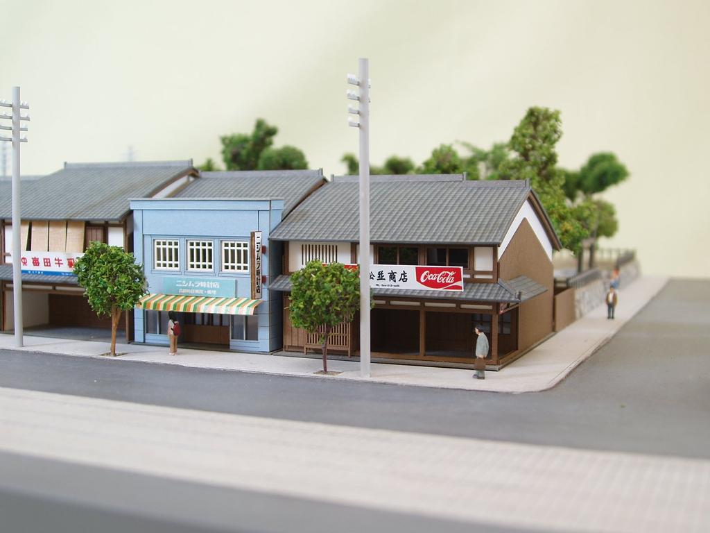 Sankei Nostalgic Diorama Series Shop B 1/150 MP03-07