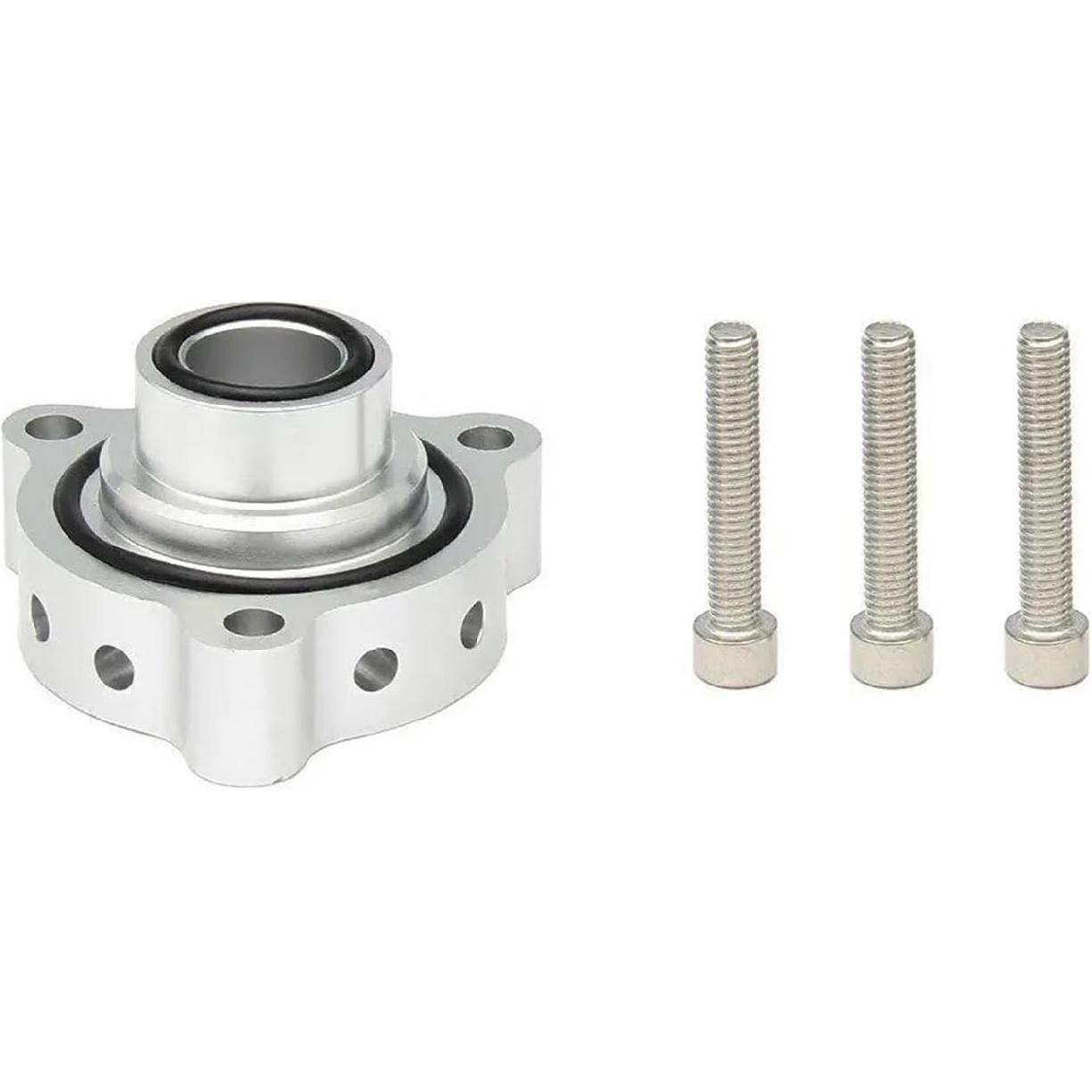 Turbo BOV Blow Off Valve Dump Adaptor Compatible with BMW Cooper S Turbo Engines Silver