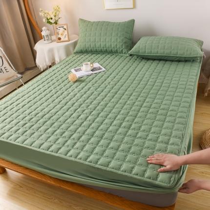 New Style Class A Raw Cotton Padded Waterproof Fitted Bed Sheet Mattress Cover Bedspread Comforter for Bedding Protection