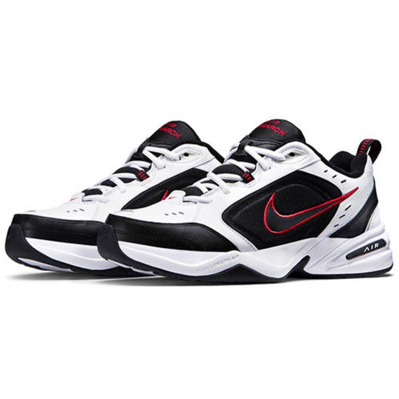 Nike Air Monarch Iv White Black Sneakers 415445-101