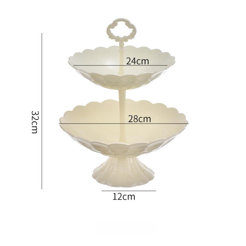 

Многоярусная фруктовая тарелка Трехъярусная фруктовая тарелкаКонфеты и закуски на ресепшене Инвентарь закусок Тарелка для сухофруктов в форме сердца Large size + medium молочный белый