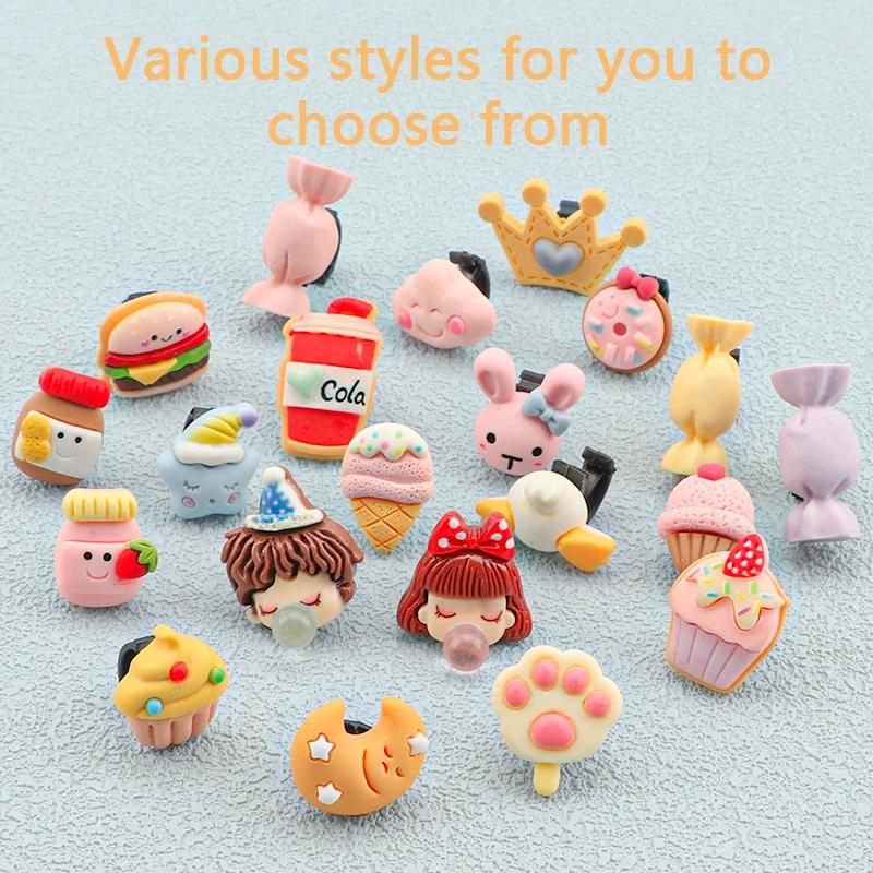 1Pcs Kawaii Shoelaces Buckle Cute Girl Boy Shoe Decoration  Casual Shoe Accessories Clip Gift Cartoon Candy Detachable Ornaments