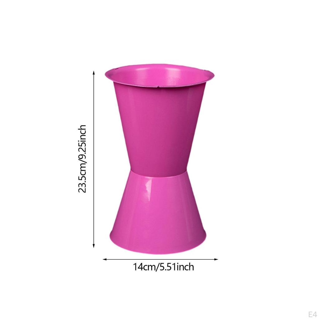 10 Stück Blumeneimer Kegelvase Dekorativ Mehrzweck Blumenarrangement