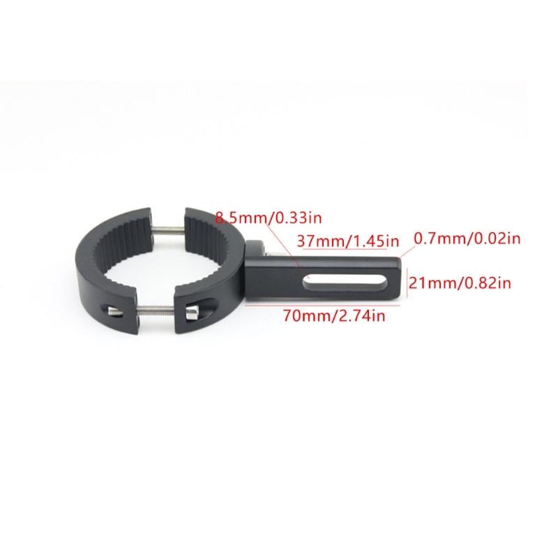 Adjustable Motorcycle Light Bracket Clamp Metal Mounting without Drilling Strong Bike Supporting Frame for 20 38mm Tubes