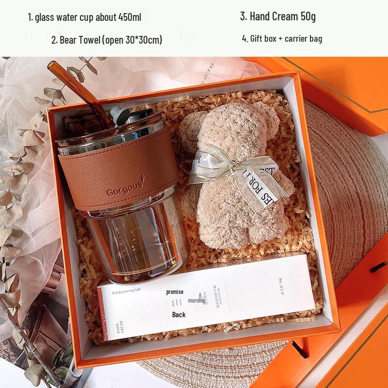 Junsun WZ Glass Cup Gift Set Package 16