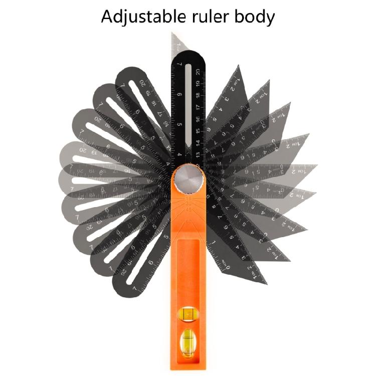 Sliding T-Bevel Gauges Measuring Level Tool T-bevel Ruler